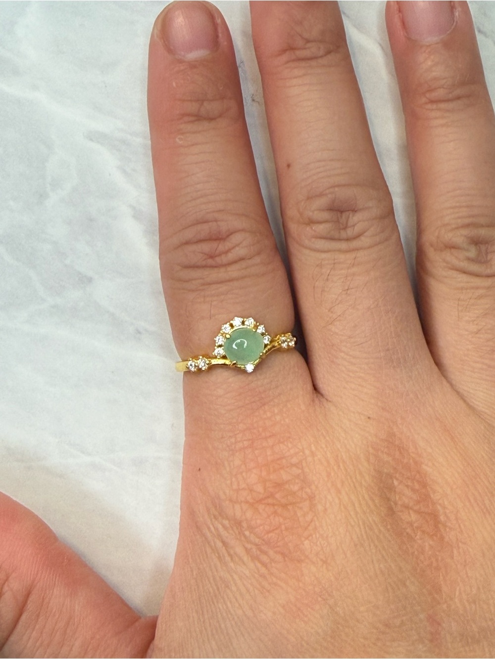 S925 Jade Ring